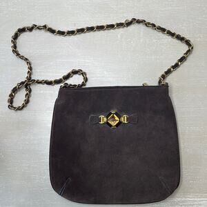 Van Eli suede shoulder bag